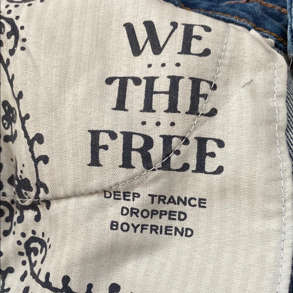 Free People Blue Flare Jeans - Picture 6 of 7